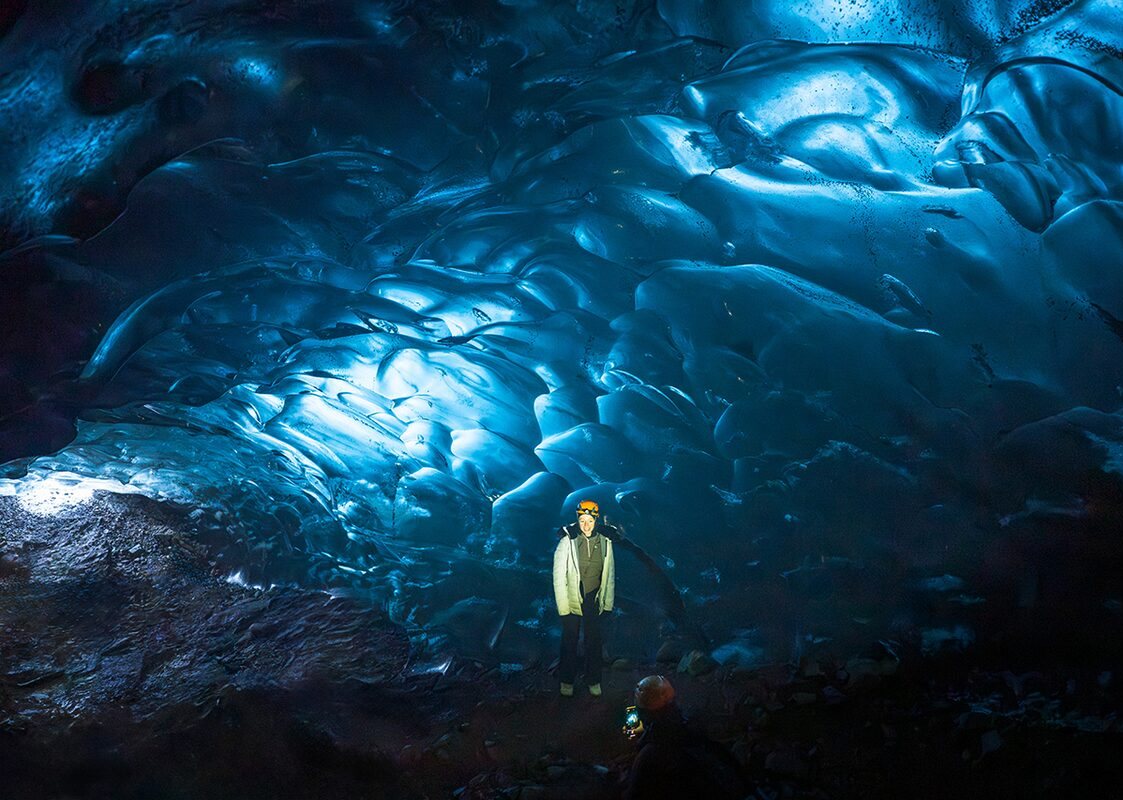 Crystal Ice Cave Iceland