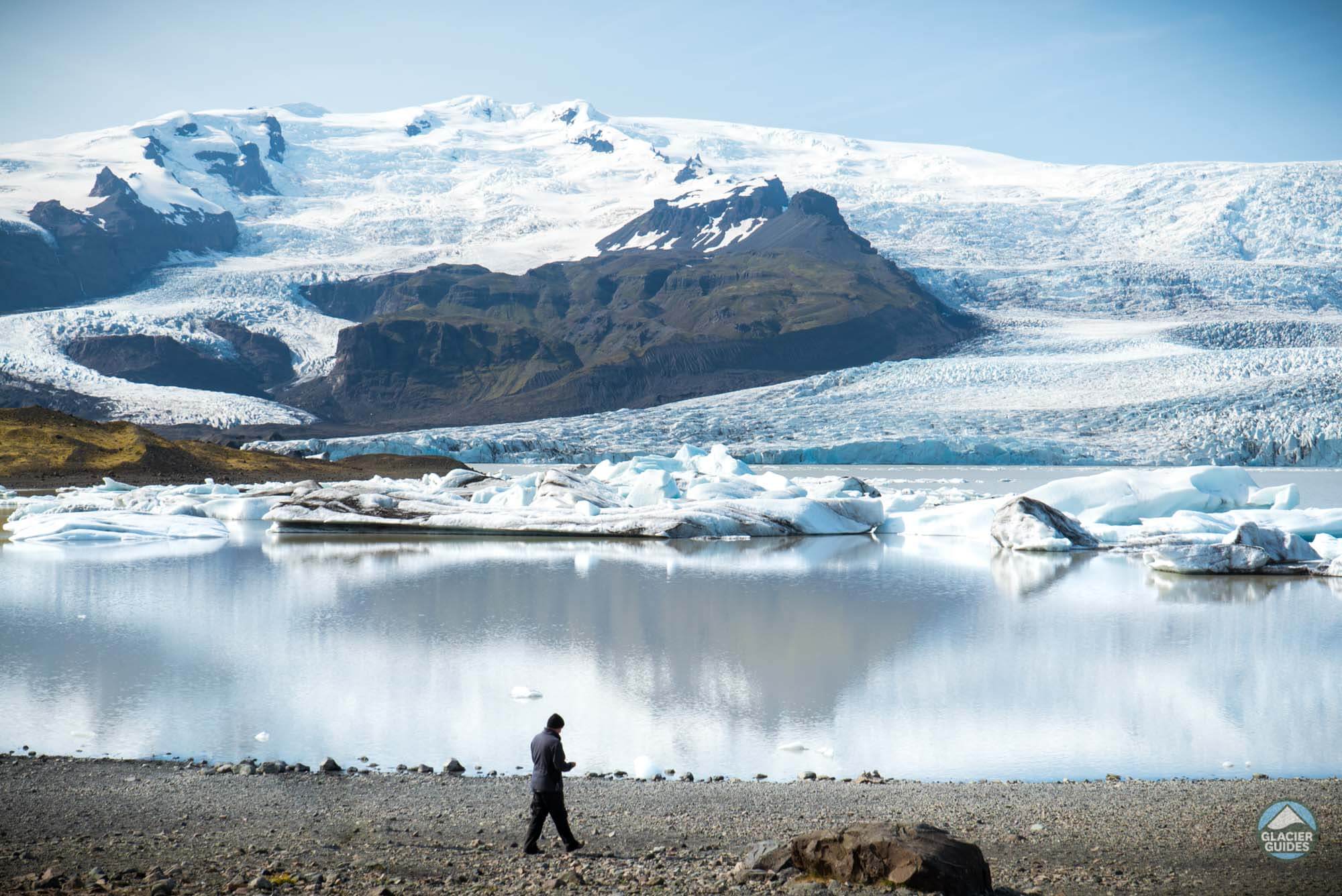 Fjallsarlon glacier lagoon