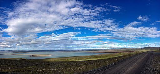 Hvitarvatn Glacier Lagoon