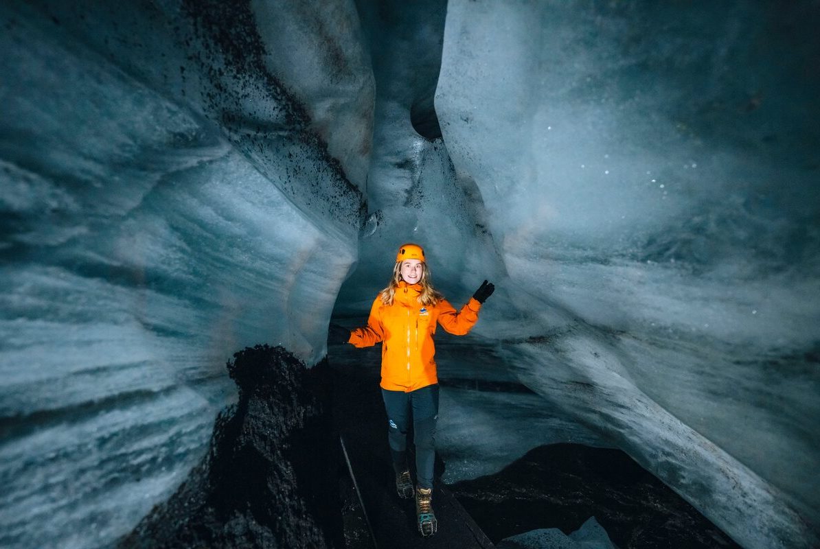 Katla Ice Cave Walls