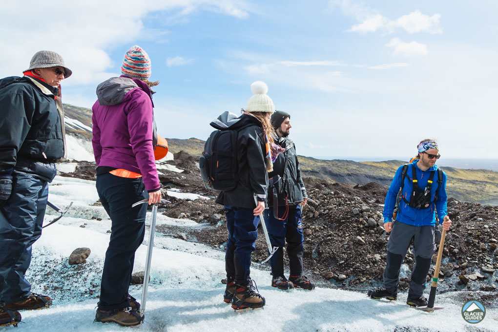 glacier hike summer