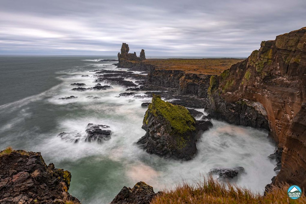 Lóndrangar Basalt Cliffs