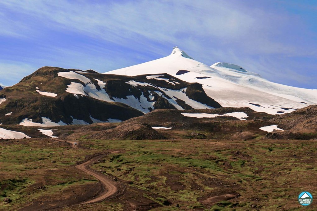 Snæfellsjökull glacier