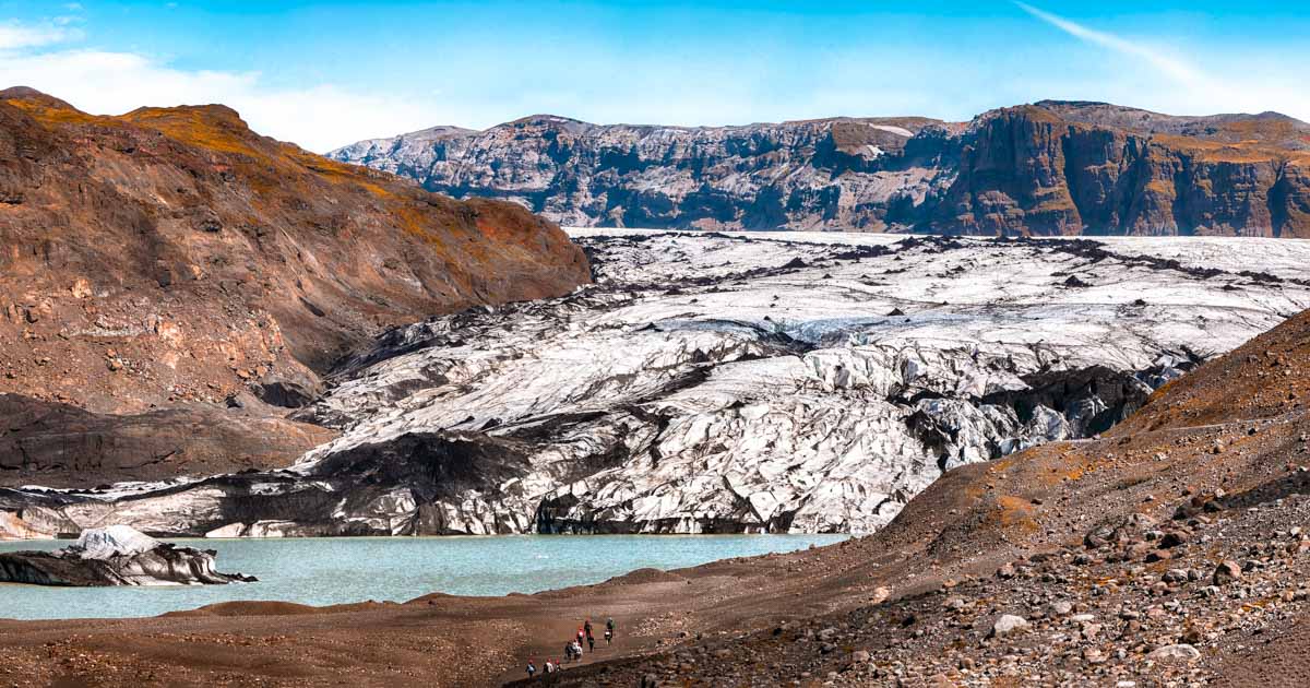 Solheimajokull Glacier