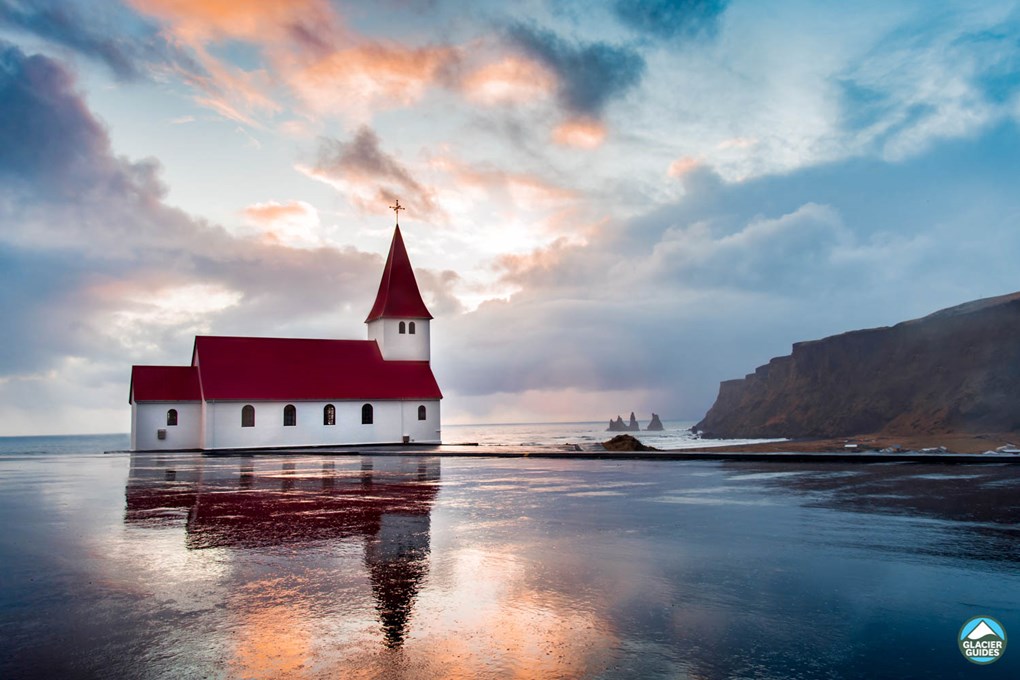 Vik Church (Vikurkirkja) in South Iceland