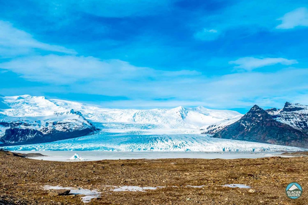 Fjallsarlon Glacier Mountains