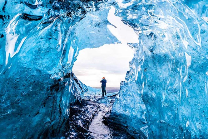Ice Cave in Myrdalsjokull