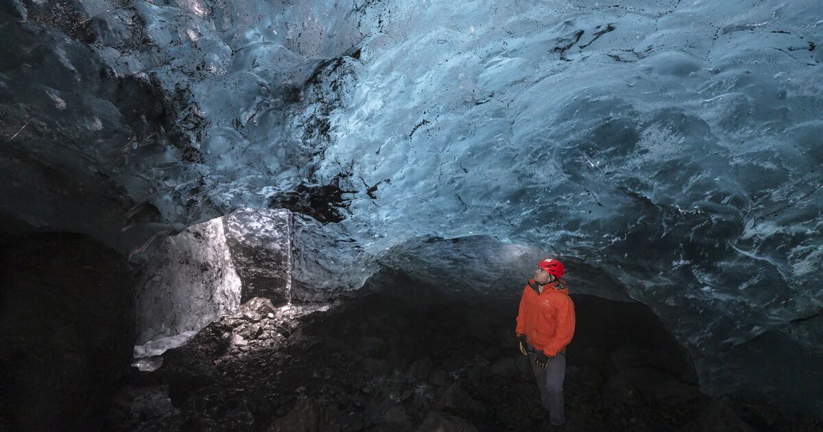 Ice Cave in Myrdalsjokull